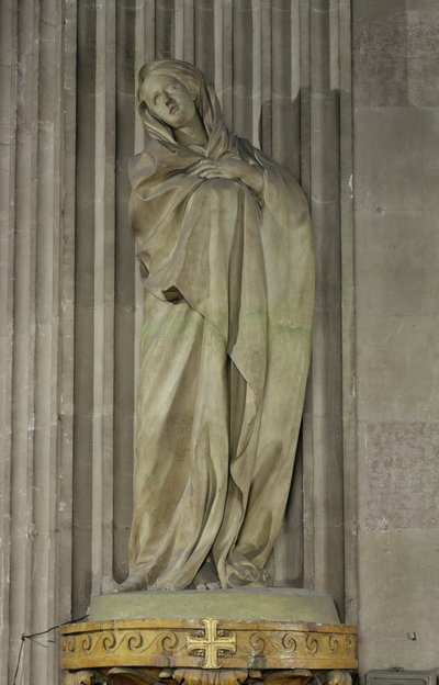 The Virgin Mourning by Edmé Bouchardon